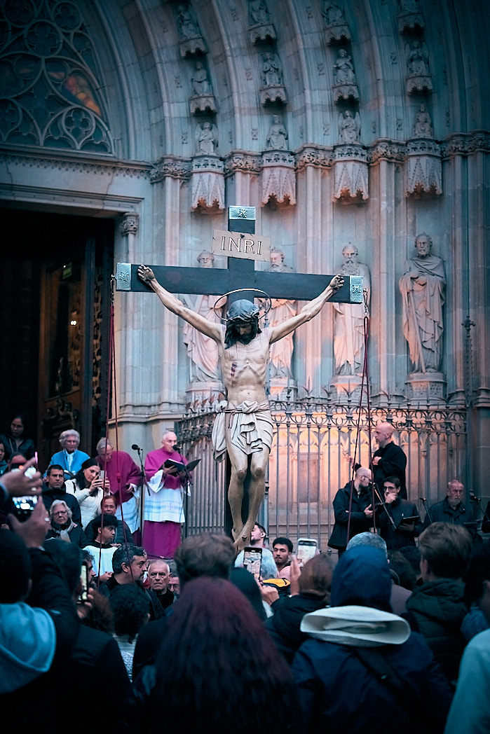 Via Crucis on Good Friday at Barcelona Cathedral